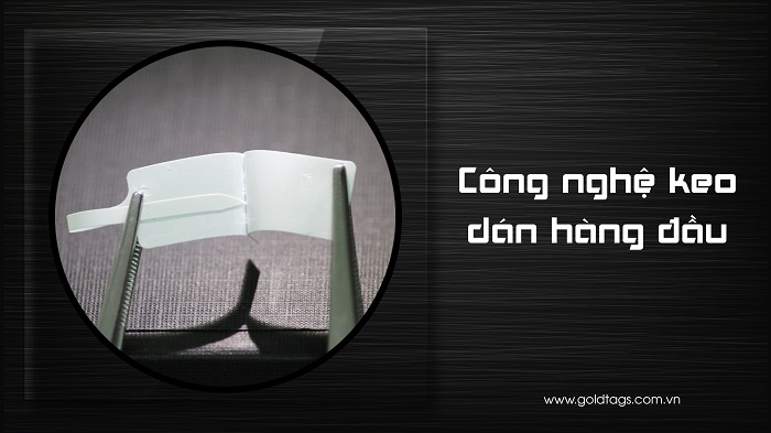 Tem nữ trang cao cấp Goldtags - Keo dán hàng đầu 