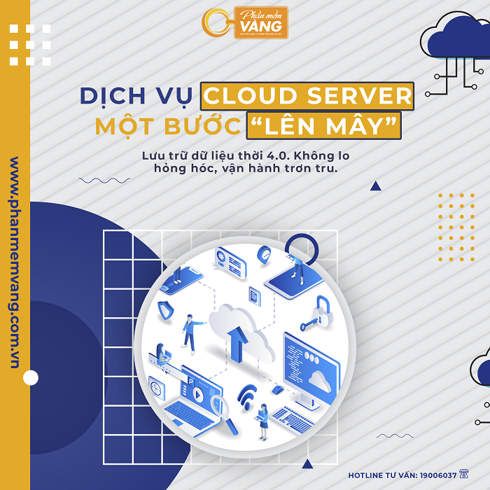 Dịch vụ cloud server - Phần Mềm Vàng 