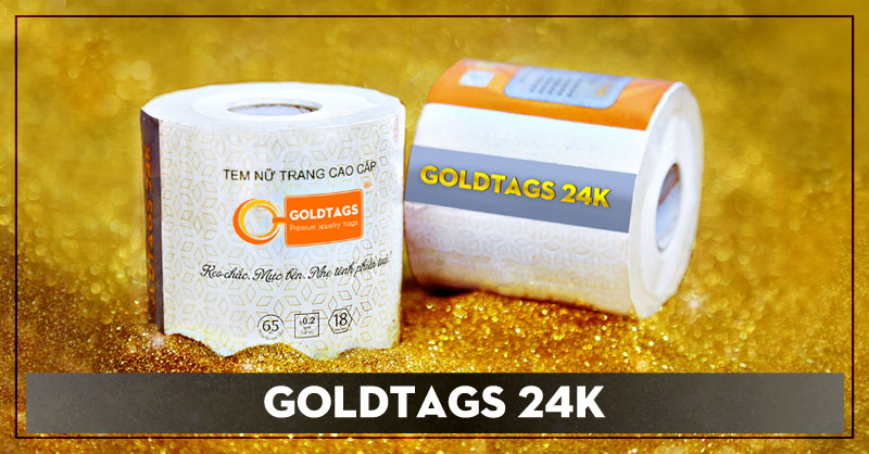 Tem nữ trang cao cấp Goldtags - Phần Mềm Vàng