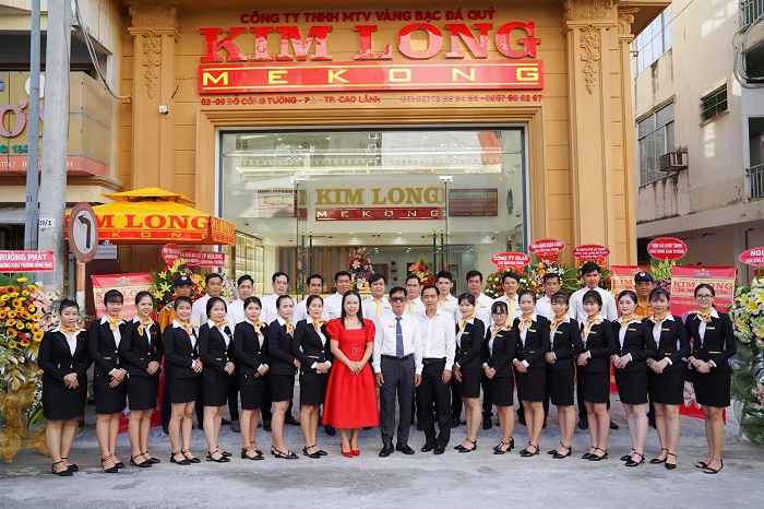 Tiệm vàng Kim Long Mekong - Đồng Tháp - khai trương 