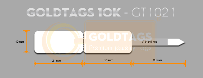 Tem nữ trang Goldtags 10K